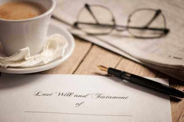 beneficiary of a will